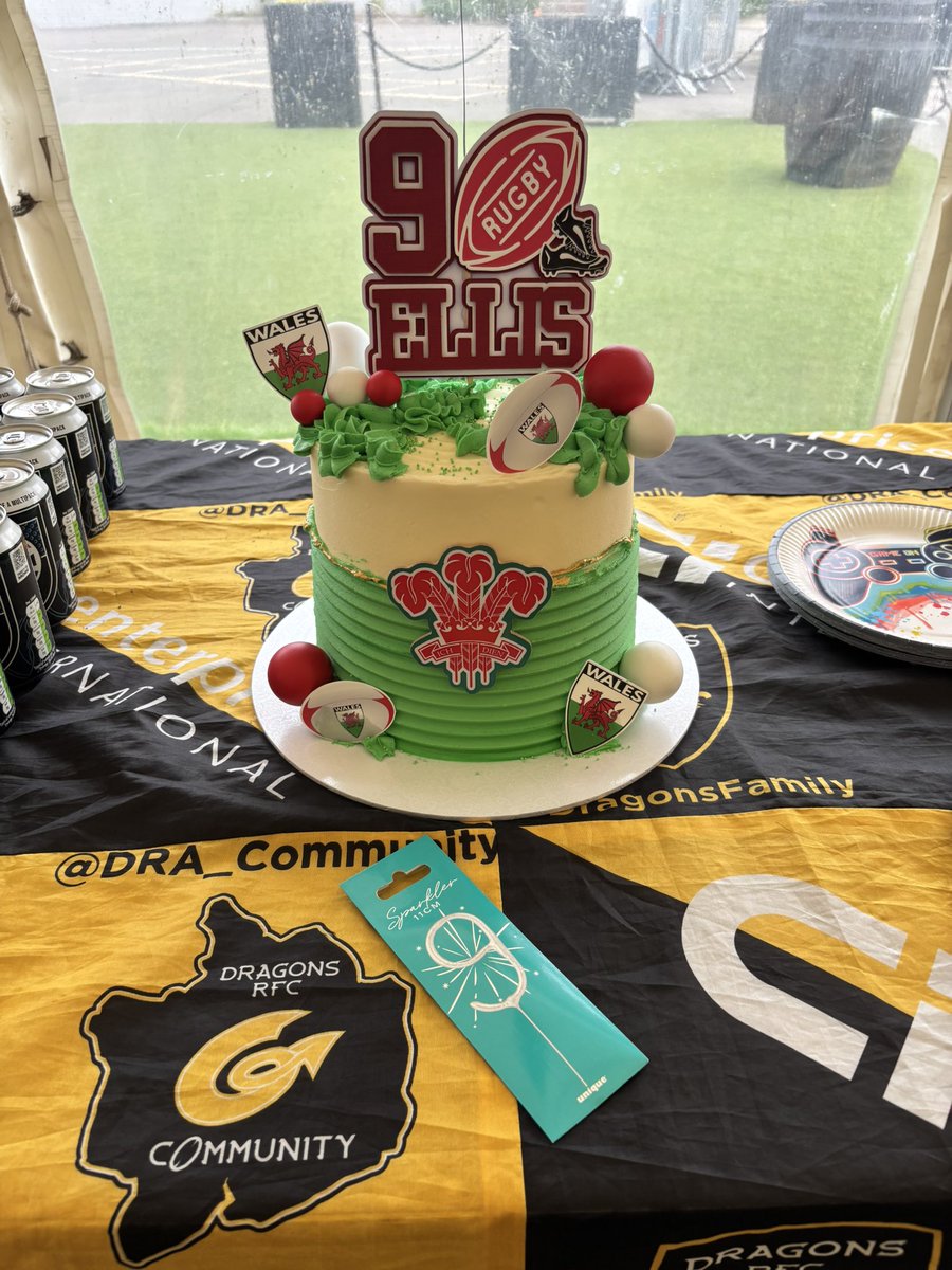 DRA_Community's tweet image. All set up and ready for another @dragonsrfc birthday party at Rodney Parade.
Weโre looking forward to welcoming Ellis and all his friends from @Caerleon_RFC
#dragonsbirthdayparty
#WeAreGwentRugby