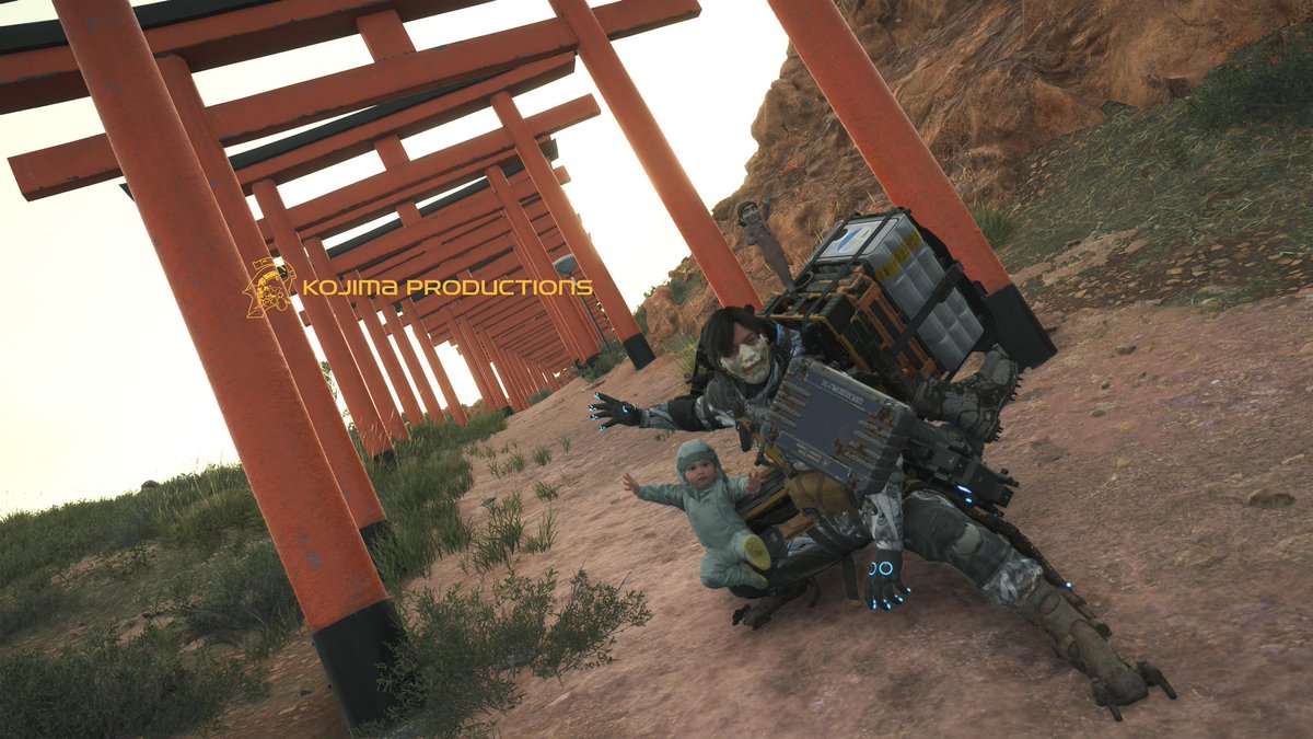 S2NbNveLPX109AV's tweet image. ひと足先にヨウテイやってます🙄
そう、ポーターオブヨウテイ🗻💁‍♀️
 
#DeathStrading2 #PS5Share