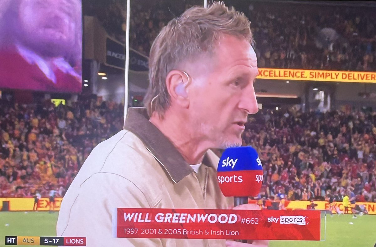 Why's Super Hans commentating on the Lions? #lions25 #LionsTour2025