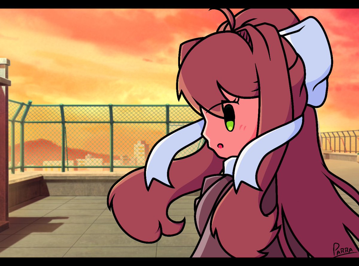 ParraGamer07's tweet image. I forgot i had a Twitter account to post art lol
Imma post some pieces that I haven't uploaded before
#DDLC #DDLCfanart #ddlcmonika