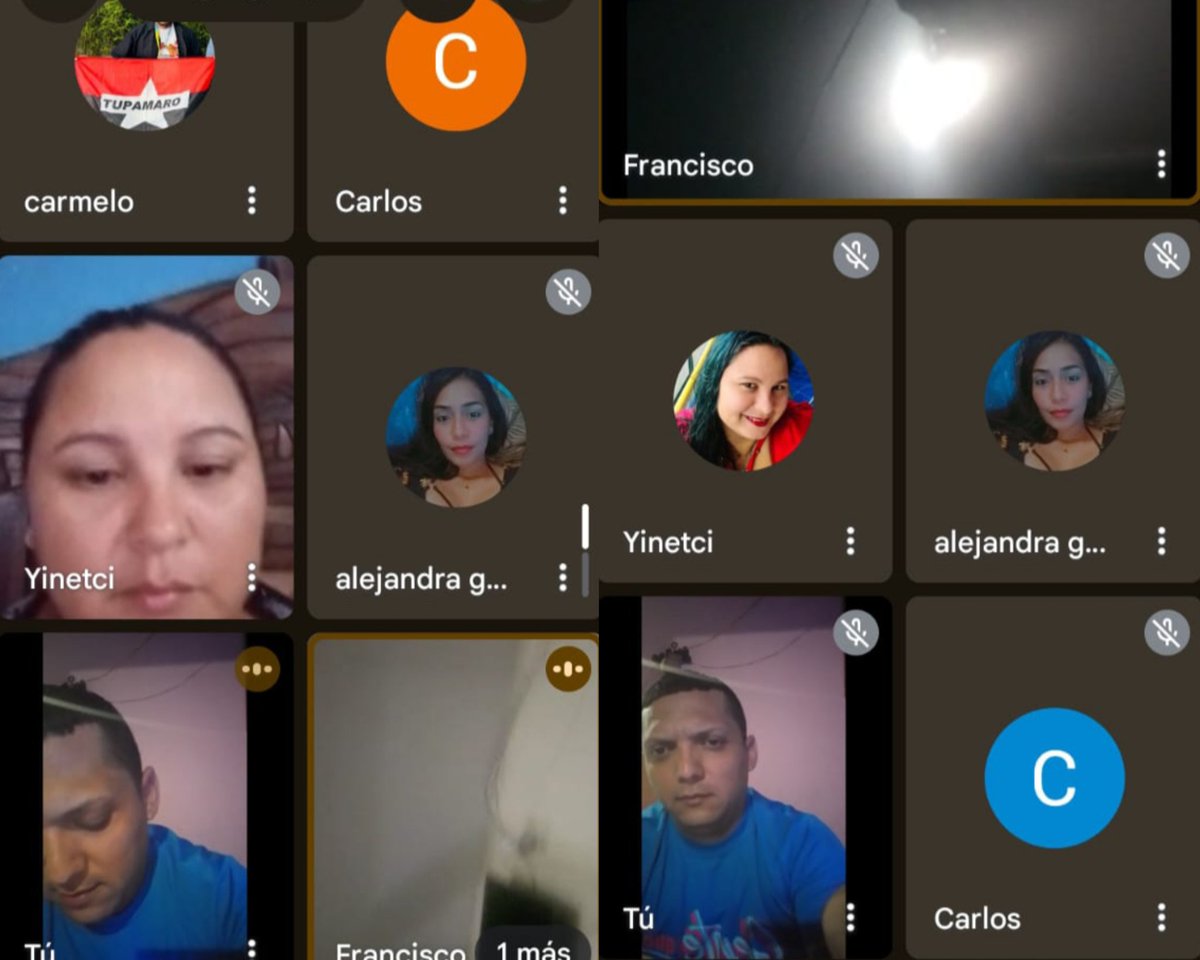 #EnFoto 📸|| Videoconferencia por parte del Sec Reg Mov Soc <a href="/miguelperaless/">Miguel Perales</a>  junto a nuestro camarada <a href="/CarmeloJmrt87/">CarmeloJMrtVnzla</a> Sec Nal de Movimientos Soc, con el Eje Norte, revisando y articulando el plan de acción a desarrollar y de cara a este próximo #27Jul.
VamosPa'Lante

#VotaRebelde