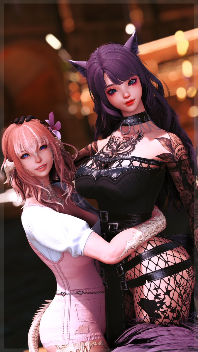 LuminaS_FFXIV's tweet image. Say 'hello', that’s Miri - Lumi’s best friend and my new alt. 💜
They met during Lumi’s time as a gladiator in the Coliseum.
Miri is genuinely distant, she prefers to keep people at arm’s length. But from the very beginning, she had a soft spot for Lumi.
#GPOSERS✧#FFXIVGpose