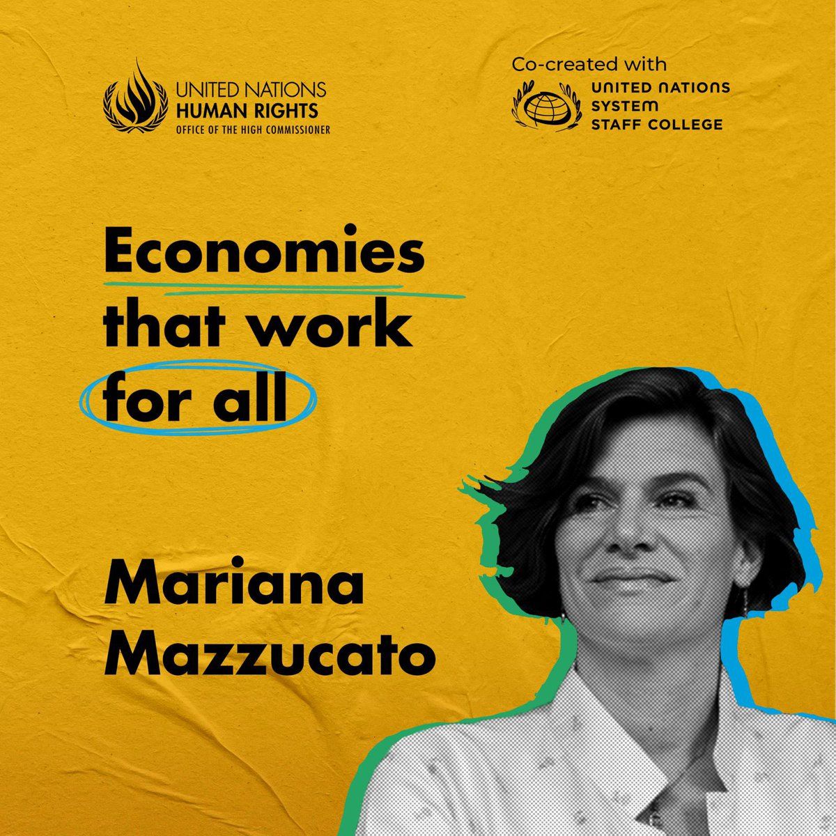 IIPP_UCL's tweet image. 🎯 Putting human rights at the centre
@IIPP_UCL Professor @MazzucatoM featured on the @UNHumanRights podcast, speaking on the importance of creating mission-oriented economies that place human rights and the common good at their centre.
🎧 Listen here: buff.ly/pHBQ6dd