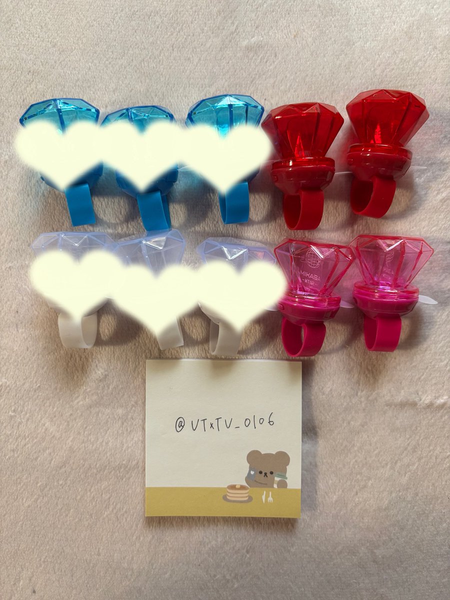 #めておらグッズ交換