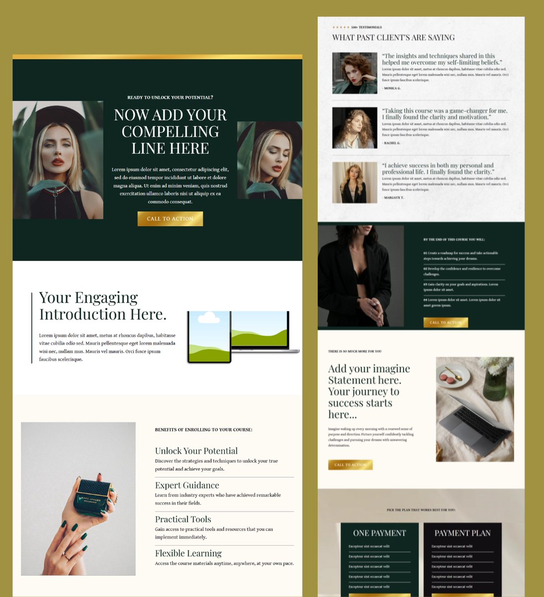 Responsive Landing Page Design using WordPress. Fully SEO optimized.

How does it look? DM me for your Landing Page project.