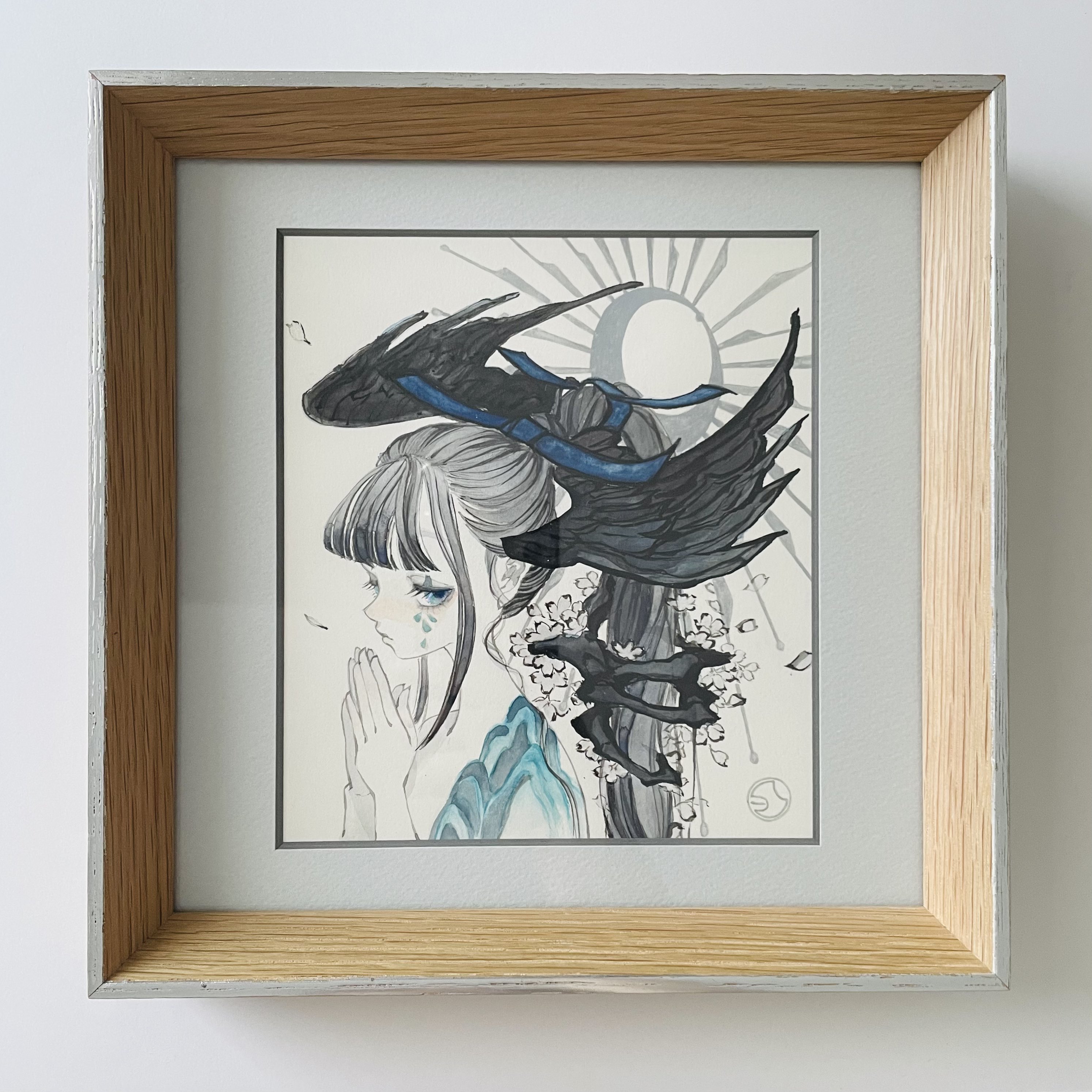 【ブイ】やたもも　複製原画2点 複製原画 なぜ高い 複製画とは – 草場一壽工房 Museum 原画 複製