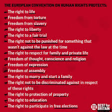 <a href="/EdmundAnglia/">Edmund of the Angles</a> ECHR is nothing to do with the EU. Why would you want to give up your Human rights ? Which ones don't you want ?.You do know 90% of these were Written by the British