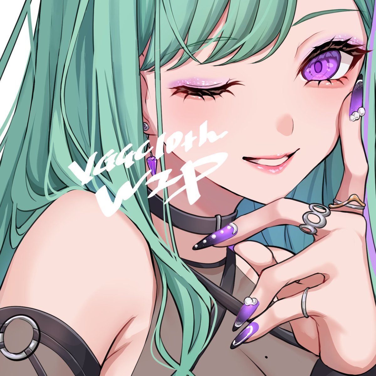 _32miya107's tweet image. VGGCにむけて原稿すすめた~!💄💚
おそらくメイクとネイル中心のイラスト数枚描くかも(きのう決めた)次はれんくん描くぞ~!