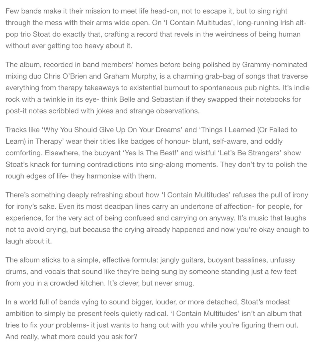 A *really* nice review from n0transmission notransmission.com/still-singing-…