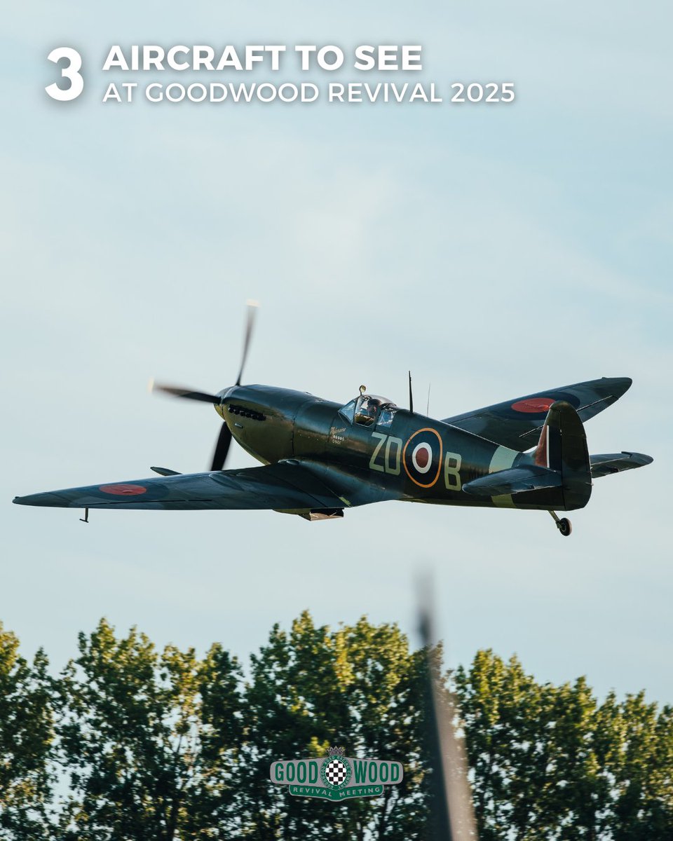goodwoodrevival's tweet image. Before the Goodwood Motor Circuit was a destination for some of the greatest drivers of the '50s and ‘60s, it was the setting for action of a different type, as the perimeter track of RAF Westhampnett. At #GoodwoodRevival, this military history is honoured with the Freddie March…