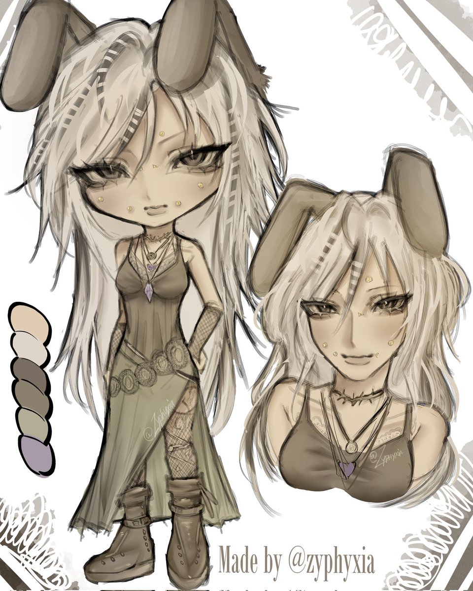 zyphyxiaa's tweet image. ✨Bohemian Inspired Adopt! [ OPEN ] ✨
AB for $45!
+$10 for commercial use
Paypal Only

If interested DM me in vgen (link in bio)
#adoptableopen #adopt #art