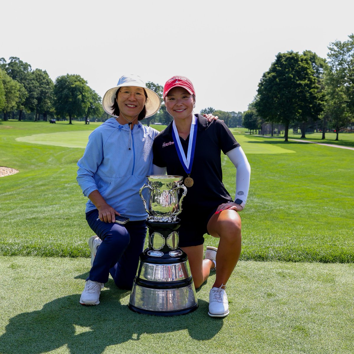 WWGAGOLF's tweet image. That Winning the 2025 Women's Western Amateur Feeling.
