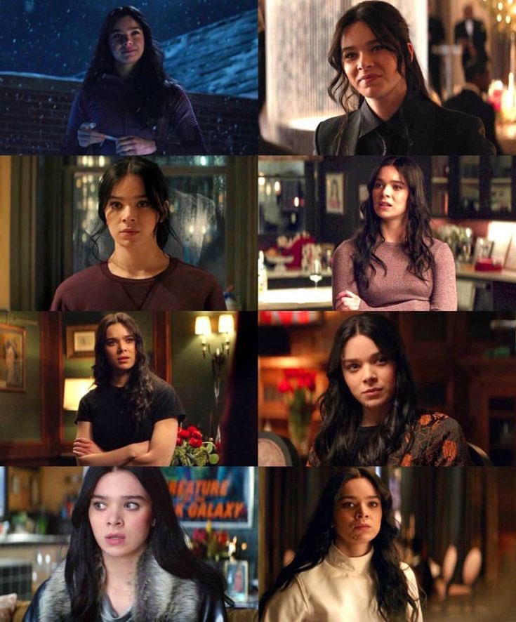 archiveshailees's tweet image. hailee steinfeld as kate bishop in hawkeye (2021)