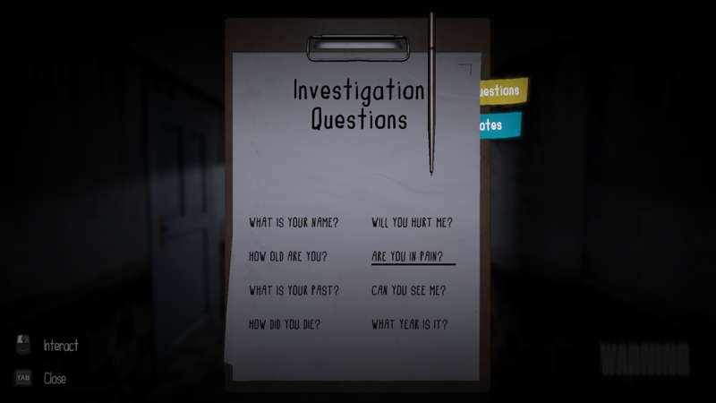 Calling All Observers! A New Update Available: "Investigation Overhaul!". 

This is the second update of the 2025 roadmap for Warning! Check out the patch notes below.

store.steampowered.com/news/app/36025…