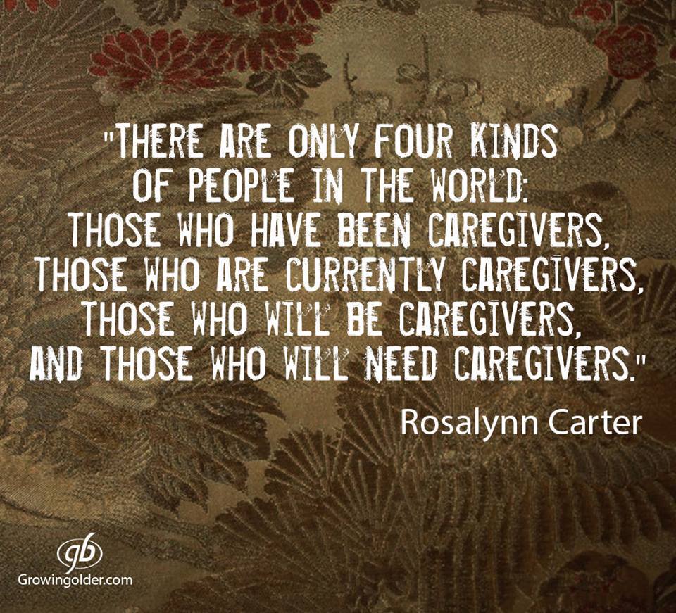 Please re-Tweet if you agree: #Caregiving isn’t always a choice. But how you give care and how it changes what you value in life, those are choices.

#dementia #Alzheimers #quote