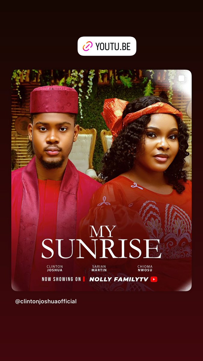 RobinMoudlyn's tweet image. Showing now on YouTube, only on Nolly family tv 📌💥