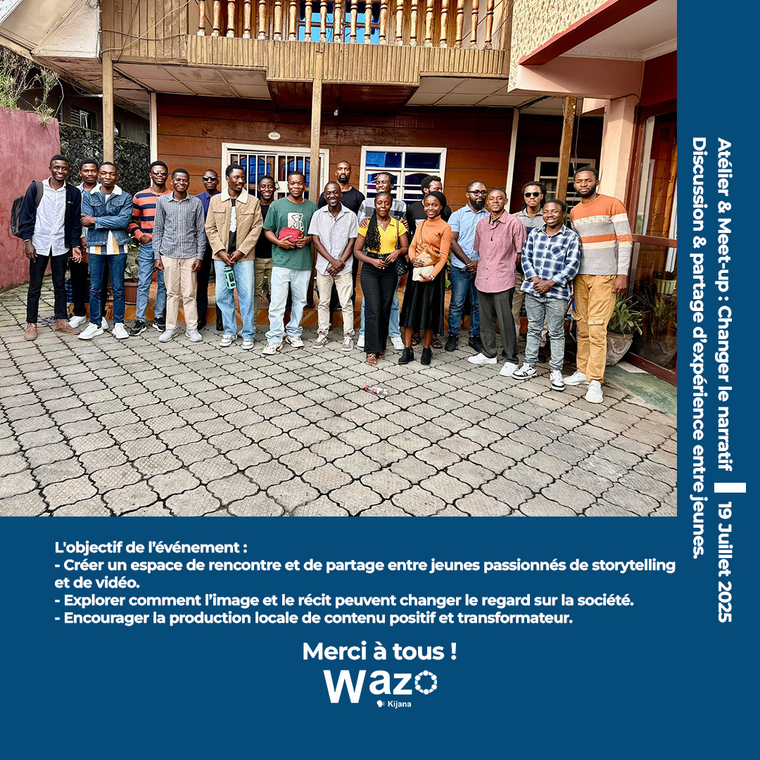 WazoProject01's tweet image. Aujourd'hui nous avons fait notre atélier sous thème "Changer le narratif" de 14H30' à 16H00'. Ensemble, nous avons passé un Grand moment avec des jeunes, artistes, créatifs, vidéastes, professionnels de médias, dessinateurs, designers... Merci @GaarjOrg