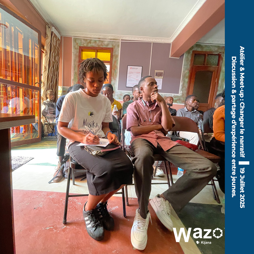 WazoProject01's tweet image. Aujourd'hui nous avons fait notre atélier sous thème "Changer le narratif" de 14H30' à 16H00'. Ensemble, nous avons passé un Grand moment avec des jeunes, artistes, créatifs, vidéastes, professionnels de médias, dessinateurs, designers... Merci @GaarjOrg
