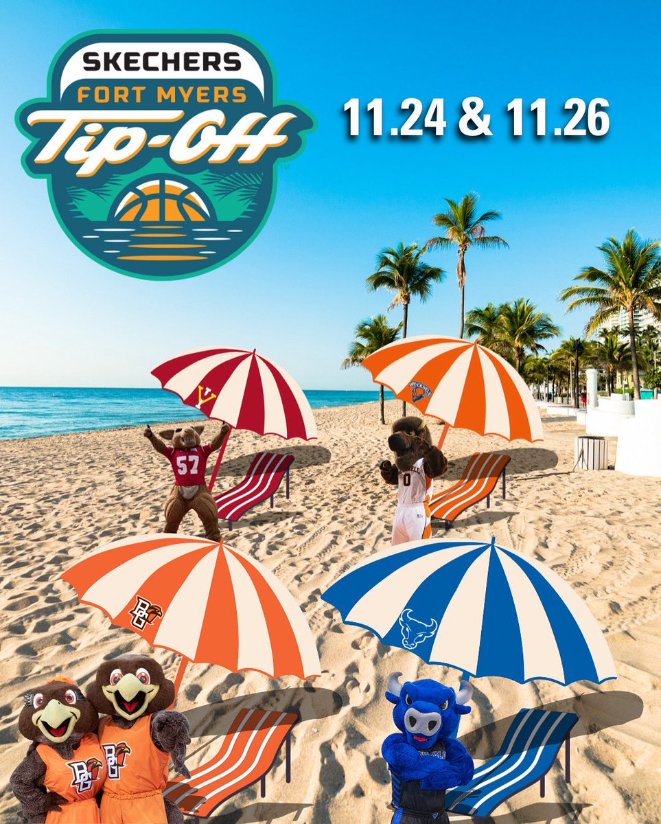 BGSUMBB's tweet image. Catch us at the @IntersportHoops Fort Myers Tip Off Event in November 🛫🌴
#AyZiggy #FlyAroundandFindOut
#TheFalconWay #FalconFamily
#AlwaysBG🟠🟤