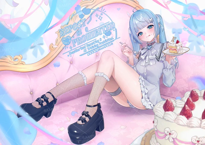 まいめろ幼稚園( )様の1周年記念イラストを担当させていただきました! おめでとうございます