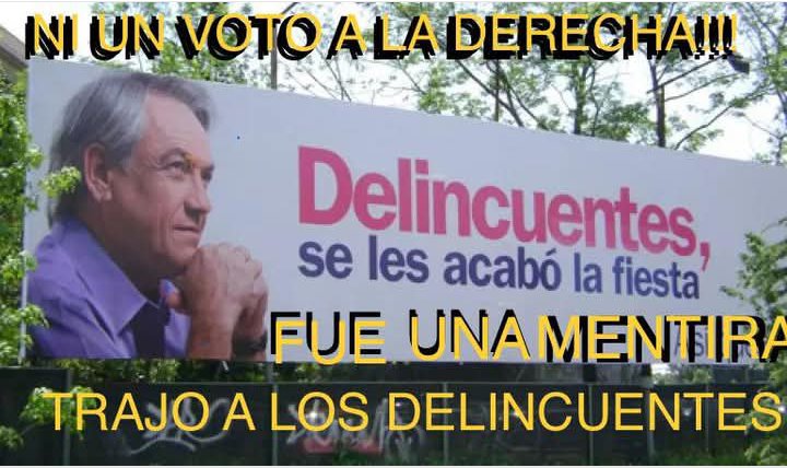 patitocoq's tweet photo. Que ofrece la últra derecha a Chile??
Eliminar la PGU.
Subir la edad de jubilación 
Eliminar las 40 hrs 
En resumen terminar con todos los derechos ganados.
Recuerden que ya prometieron terminar con la delincuencia y fue lo contrario. https://t.co/Ch9VeB6EpB