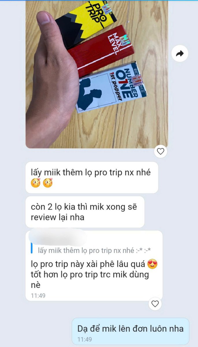 ADAM SHOP (@adamshop2023) on Twitter photo 💥💥POPPERS CỦA EM CÓ GÌ MÀ ĐẮT VẬY?”
Xin thưa là:
+Hàng của em là hàng nhập khẩu
+Cực êm, Cực sung mãn
+Không hề đau đầu
+Người dùng nhiều poppers đều phải khen loại này “ĐÚNG ĐỈNH”
🔰Sản Phẩm chỉ dành cho những người BIẾT CHƠI
💬Liên hệ mua hàng: 💥💥POPPERS CỦA EM CÓ GÌ MÀ ĐẮT VẬY?”
Xin thưa là:
+Hàng của em là hàng nhập khẩu
+Cực êm, Cực sung mãn
+Không hề đau đầu
+Người dùng nhiều poppers đều phải khen loại này “ĐÚNG ĐỈNH”
🔰Sản Phẩm chỉ dành cho những người BIẾT CHƠI
💬Liên hệ mua hàng: