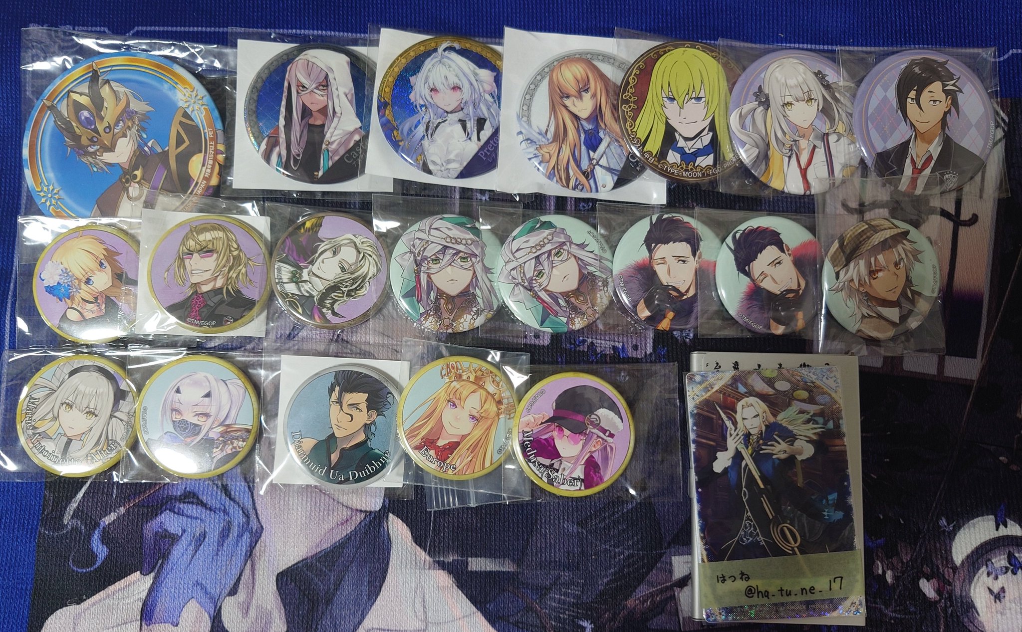 【24時間以内発送】　FGO 霊基召喚缶バッジ　CBC ガチャメイト　斎藤一 はつね on X: 