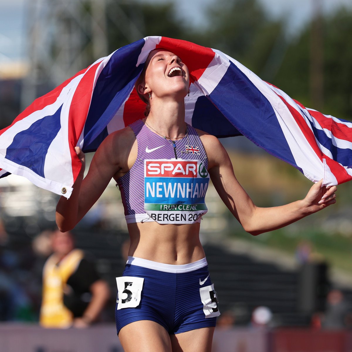 Gold and Championship Record 👑

Emily Newnham is in a world of her own as she is crowned European U23 champion in the women's 400m hurdles.

Her time of 54.08 puts her fourth on the British all-time list.

#Bergen2025