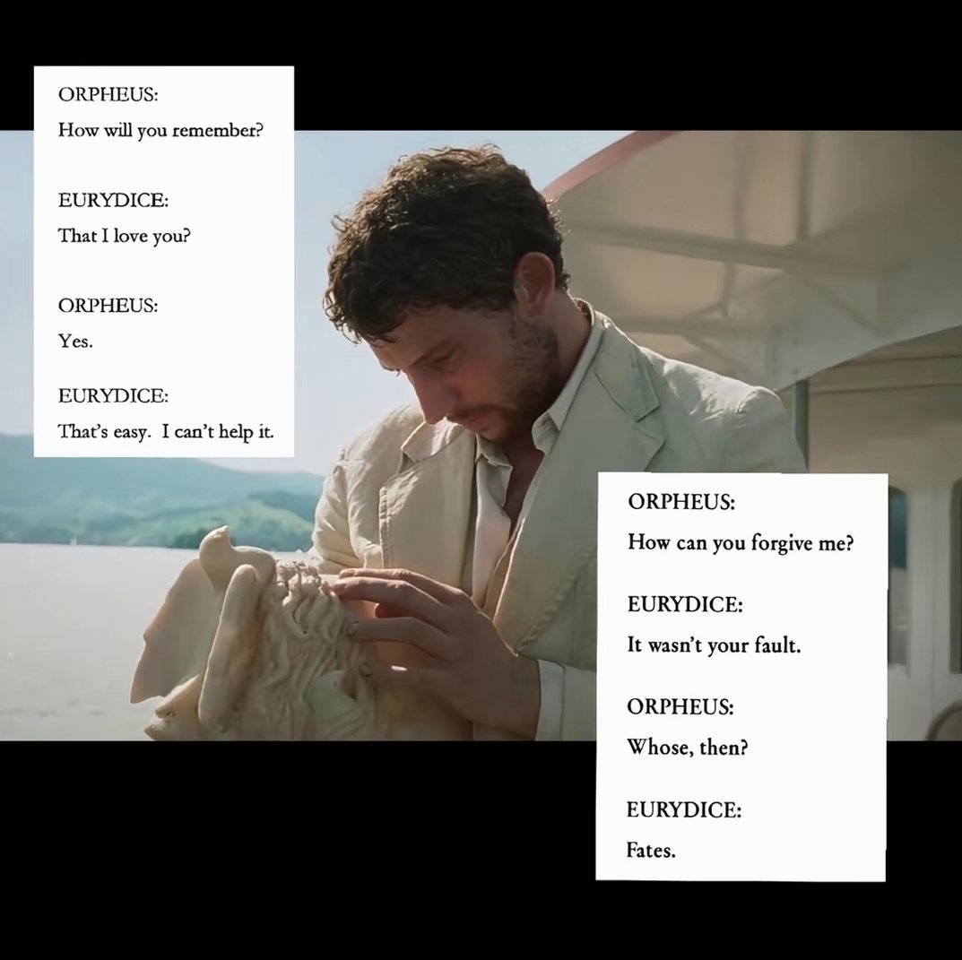 bethecowboyly's tweet photo. During my first viewing of this film, I was immediately captivated by the profound focus and emphasis on this myth, so i instantly and naturally fell in love with it, due to how deeply it resonates with me as it is my favorite greek tragedy,  and I just found this on TikTok https://t.co/RHdUzAZhmg