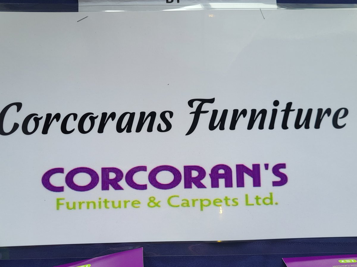 SkelligRangers's tweet image. The sponsor of our 2nd prize, Corcoran's Furniture & Carpets Ltd.
Get all the latest news on the Skellig Rangers GAA app member.clubspot.app/club/skellig-r…