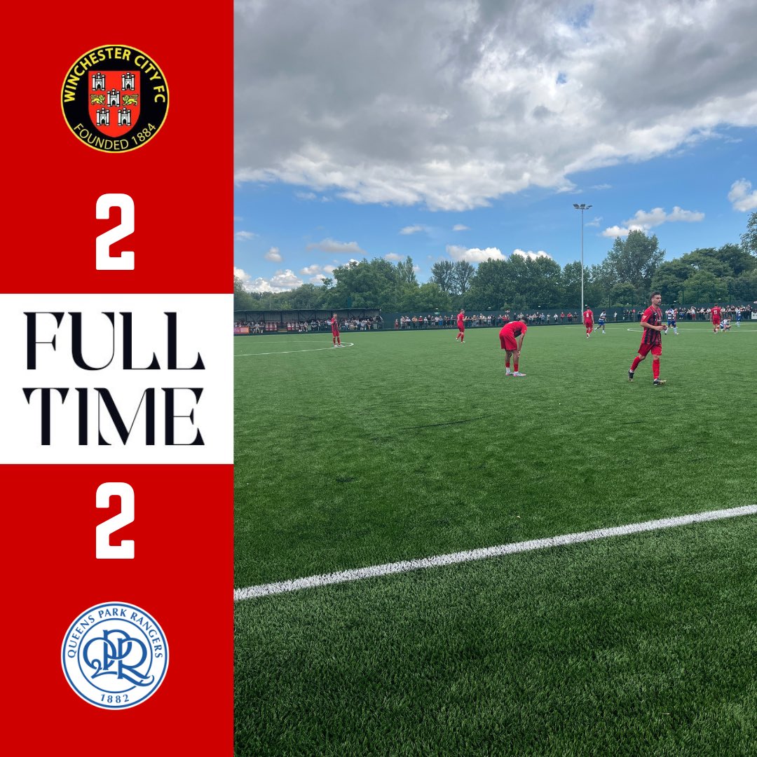 Winchester City FC (@wincityfc) on Twitter photo An entertaining end to the game means it finishes level.
Thank you to <a href="/QPRAcademy/">QPR Academy</a> for bringing a side down this afternoon and best of luck for the season ahead. π€
#youcitizens An entertaining end to the game means it finishes level.
Thank you to <a href="/QPRAcademy/">QPR Academy</a> for bringing a side down this afternoon and best of luck for the season ahead. π€
#youcitizens
