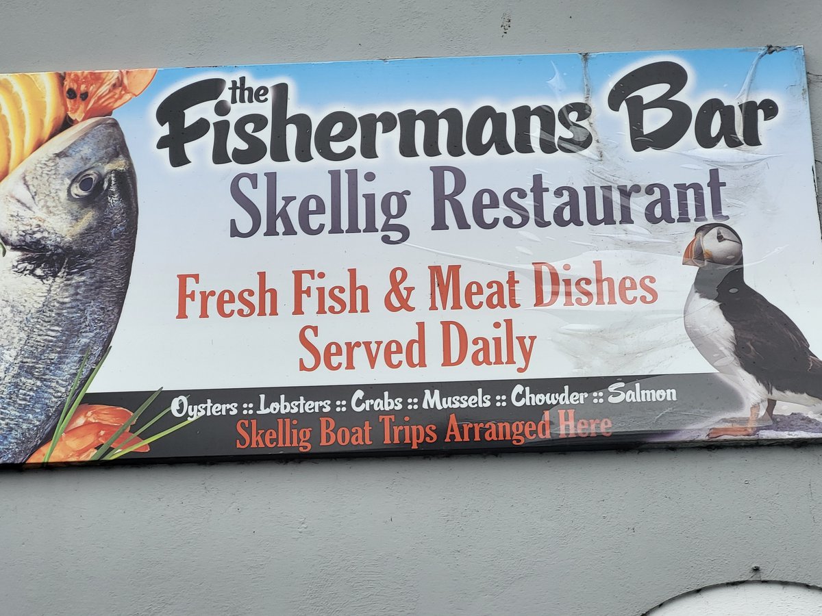SkelligRangers's tweet image. The sponsor of our 3rd prize, The Fisherman's Bar and Skellig Restaurant
Get all the latest news on the Skellig Rangers GAA app member.clubspot.app/club/skellig-r…