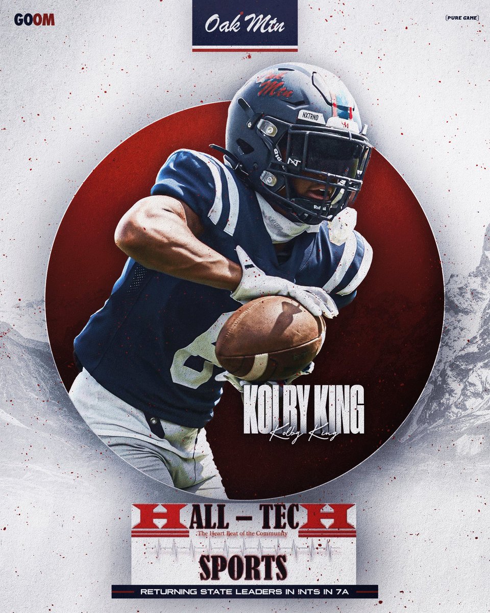 Oak Mountain Football (@footballomhs) on Twitter photo Returning State Leaders in INTs ➡️ 2027 DB <a href="/K4_onnit/">Kolby</a>
<a href="/BamaHSNews/">Around The State Sports</a> <a href="/AL7AFootball/">Alabama7AFootball</a> <a href="/AL1HighSchoolFB/">Alabama High School Football Sports Fans Page</a> <a href="/DexPreps/">DexPreps</a> <a href="/YellowhammerFB/">Yellowhammer Football</a> <a href="/280Living/">280living</a> <a href="/BirminghamSport/">BirminghamSports</a> <a href="/UnderLights365/">Under the Lights</a> <a href="/HallTechSports1/">Hall-Tech Sports</a> @RivalsFriedman @RivalsWoody <a href="/samspiegs/">Sam Spiegelman</a> <a href="/ALcomBirmingham/">AL.com Birmingham</a> <a href="/Alabama_Varsity/">AL Prep Varsity</a> <a href="/JeremyO_Johnson/">Jeremy Johnson</a> Returning State Leaders in INTs ➡️ 2027 DB <a href="/K4_onnit/">Kolby</a>
<a href="/BamaHSNews/">Around The State Sports</a> <a href="/AL7AFootball/">Alabama7AFootball</a> <a href="/AL1HighSchoolFB/">Alabama High School Football Sports Fans Page</a> <a href="/DexPreps/">DexPreps</a> <a href="/YellowhammerFB/">Yellowhammer Football</a> <a href="/280Living/">280living</a> <a href="/BirminghamSport/">BirminghamSports</a> <a href="/UnderLights365/">Under the Lights</a> <a href="/HallTechSports1/">Hall-Tech Sports</a> @RivalsFriedman @RivalsWoody <a href="/samspiegs/">Sam Spiegelman</a> <a href="/ALcomBirmingham/">AL.com Birmingham</a> <a href="/Alabama_Varsity/">AL Prep Varsity</a> <a href="/JeremyO_Johnson/">Jeremy Johnson</a>