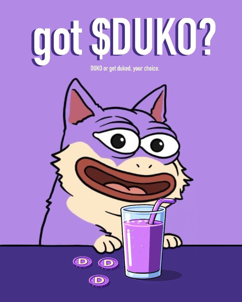 <a href="/dukocoin/">DUKO</a> Gm $DUKO ☕️💜🐶