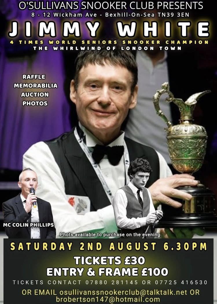 jimmywhite147's tweet image. Back in Bexhill, see you there
