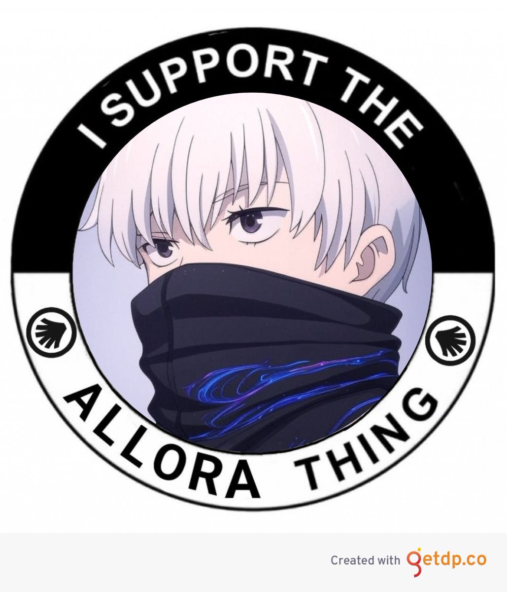 You want your image on 'I support the Allora thing' banner?

I just created a way for all believers to generate their unique images for all content now: 

⭕Visit the link getdp.co/Ofh
⭕Upload your pfp
⭕Download...easy😁

gML! Quote tweet with your support banner 🎋
