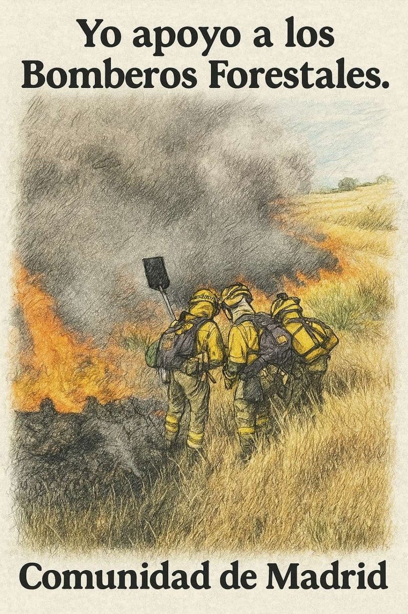 d_forestal's tweet image. #BomberosForestalesCMEnLucha
#YoApoyoALosBomberosForestales