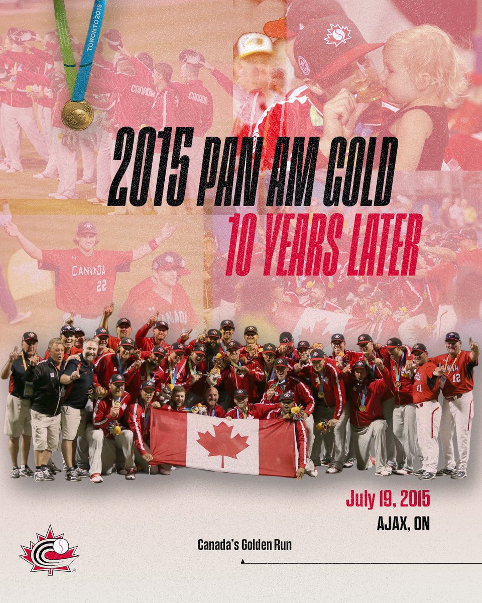 baseballcanada's tweet photo. 10 years ago, history was made on home soil π₯π¨π¦
THREAD π§΅
#PanAm2015 #BaseballCanada #BaseballCanadaHistory https://t.co/sdbIAa9u8L
