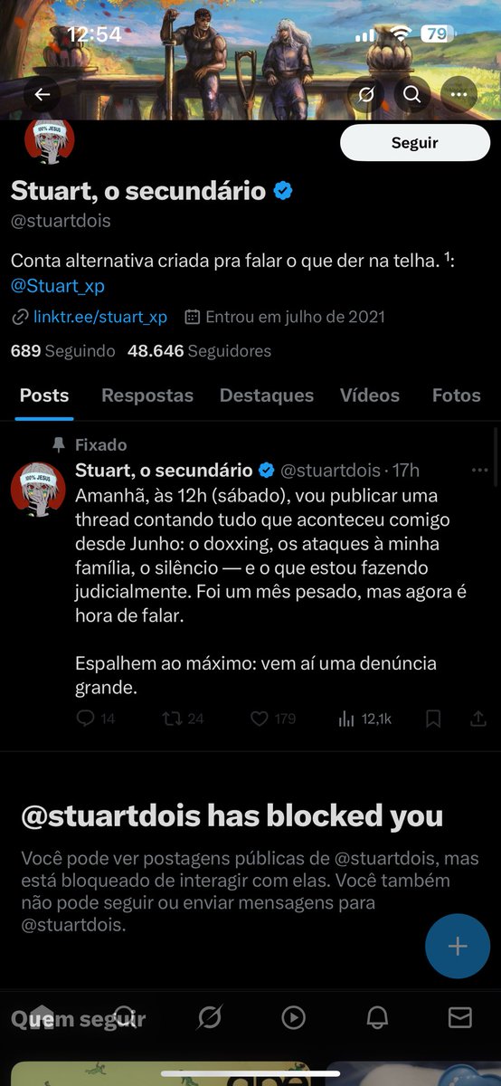 willianrochapr's tweet image. O Marcos me homenageou na thread dele e depois em bloqueou… muito triste cara! Achei que tínhamos construído uma relação