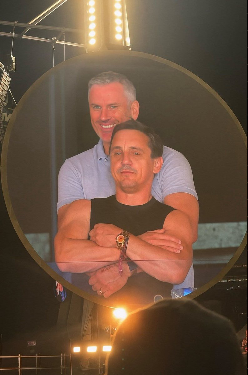 Coldplay at it again 
<a href="/Carra23/">Jamie Carragher</a>, <a href="/GNev2/">Gary Neville</a>