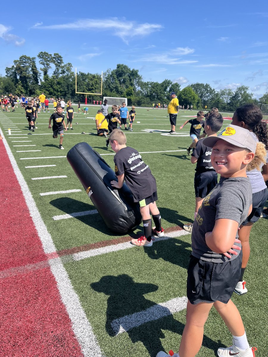 Took the Little Ones to a <a href="/SteelersYouthFB/">Steelers Youth Football</a> Camp and they had a BLAST!