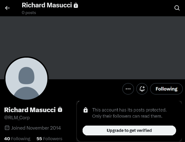 LolCowBasement's tweet image. NY tough guy who ''don't play'' @RLM_Corp has protected his lurker account, keep hiding fatty, run back to your mutual admiration society like the bitch you are.