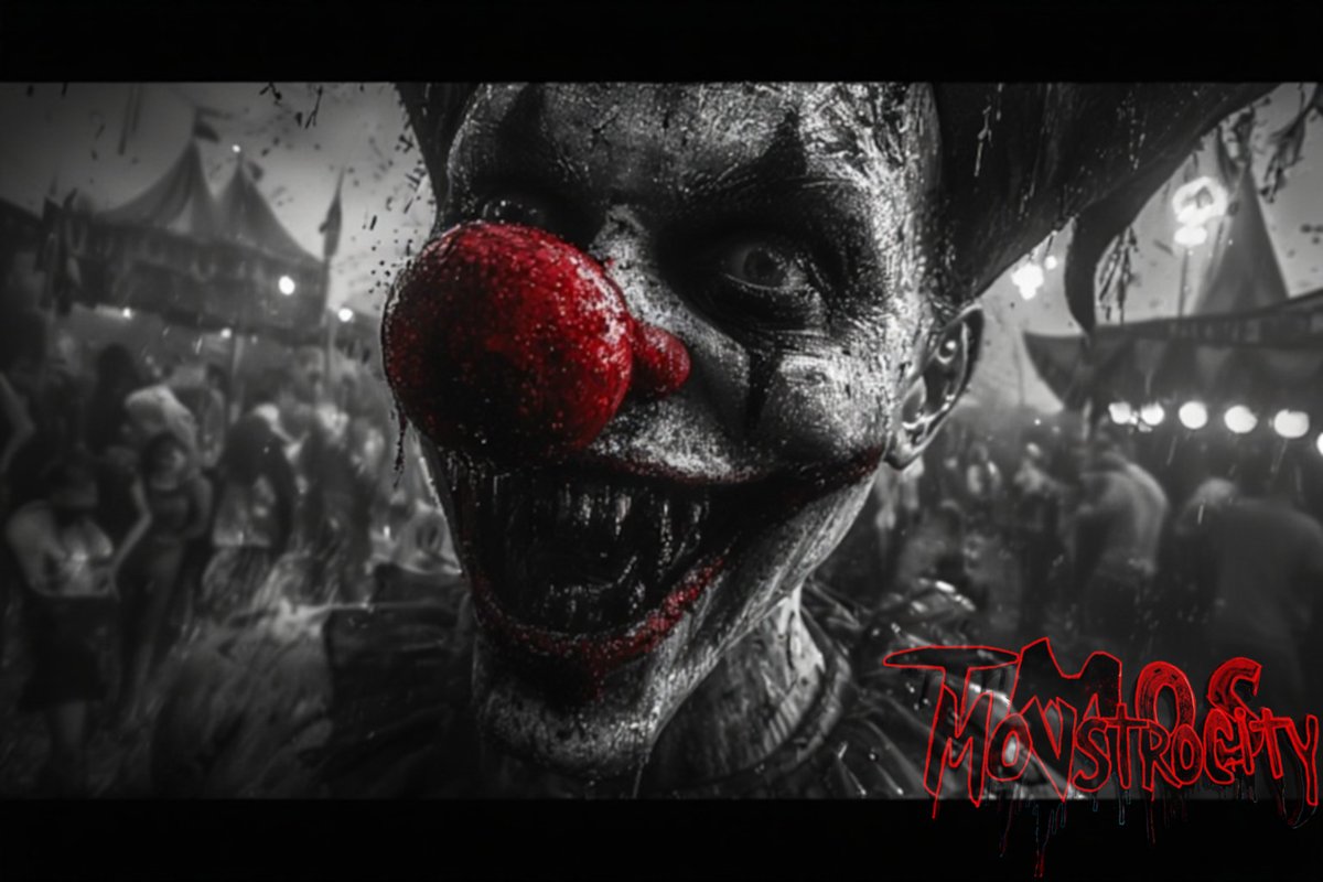 tmossmmmss's tweet photo. The Carnival of Carnage #Midjourny #digitalart #Aiart️ #HorrorArt #Tmosmonstrocity #horrorAI #Highdefinition #4kwallpaper https://t.co/eFZ5eLox2r