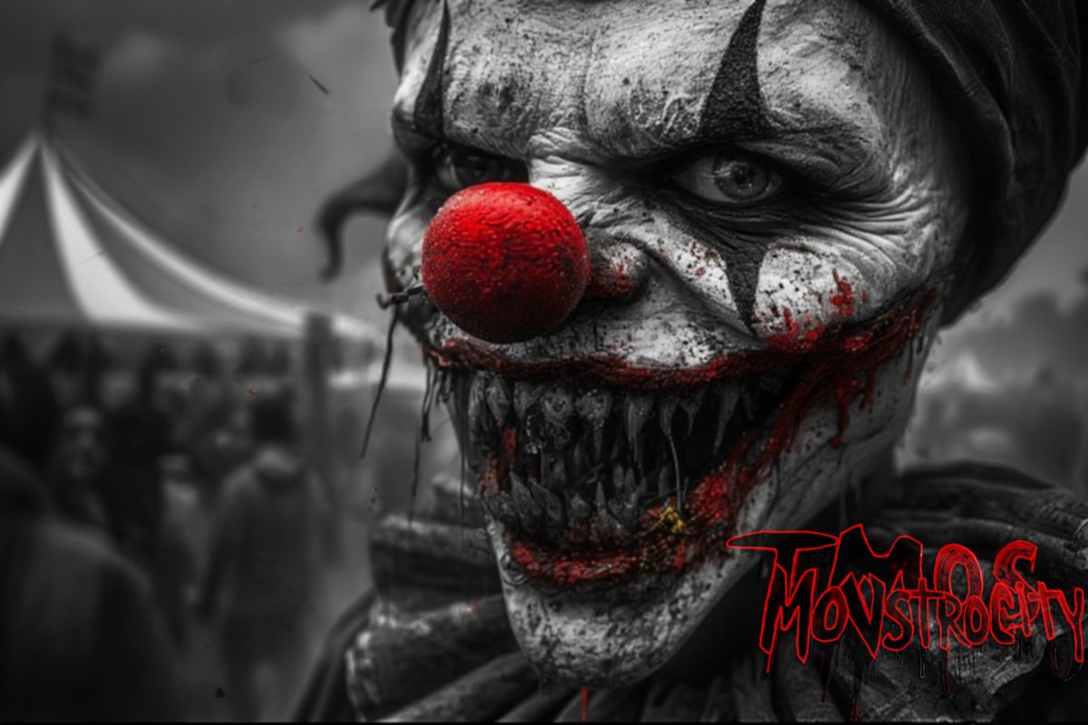 tmossmmmss's tweet photo. The Carnival of Carnage #Midjourny #digitalart #Aiart️ #HorrorArt #Tmosmonstrocity #horrorAI #Highdefinition #4kwallpaper https://t.co/eFZ5eLox2r