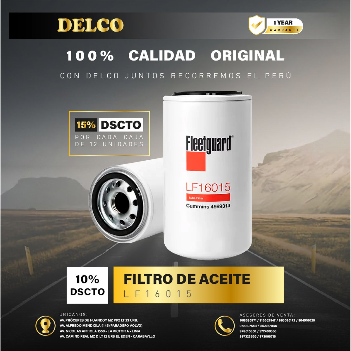 delco_srl's tweet photo. 🚨Atención Nuevo Stock de Productos!🚨
🔔Solo por este mes de JULIO llévate un 15% DSCTO por cada caja de 12  UNI🔔 https://t.co/iyerkbzVLw