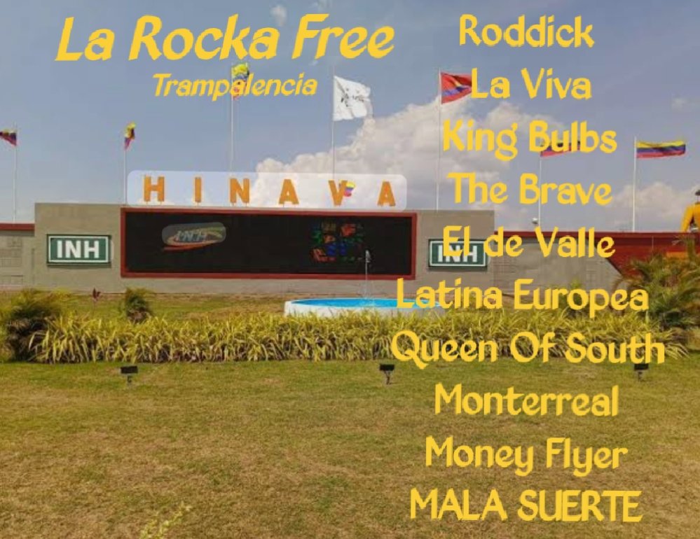 LA ROCKA Free 
Valencia
Roddick
La Viva
King Bulbs
The Brave
El de Valle
Latina Europea
Queen Of South
Monterreal
Money Flyer
MALA SUERTE
#LaRockaFreeEsHipismo
<a href="/JBP16153310/">JOHAN BECERRA EL PADROTE HIPICO</a> 
<a href="/m_estiben/">𝕏 Estiben Hernández </a> 
Abre este enlace y únete a la nueva experiencia en grupos de WhatsApp chat.whatsapp.com/Ca0Dw2yeBWf3iI…