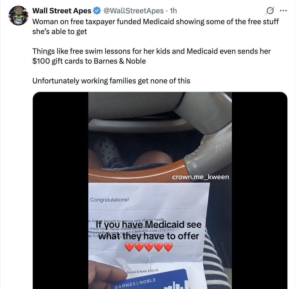 Many health insurance programs, including those from private employers or purchased through ACA marketplaces, have healthy rewards programs to incentivize wellness activities like exercise, physicals, screenings, weight loss, etc. This is not just some magical Medicaid benefit.