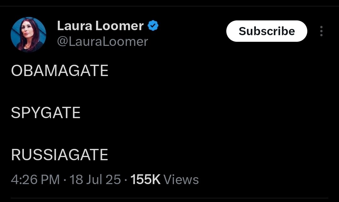 Anything but Epstein, huh Laura