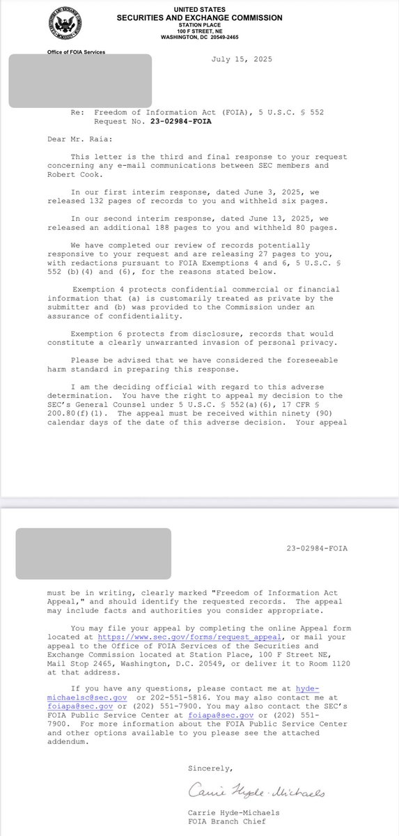 NicholasRaia2's tweet image. Robert Cook communications with @SECGov release #3. Attention to meeting invites and attendees. #MMTLP @palikaras @johnbrda drive.google.com/file/d/1CuvGk3…