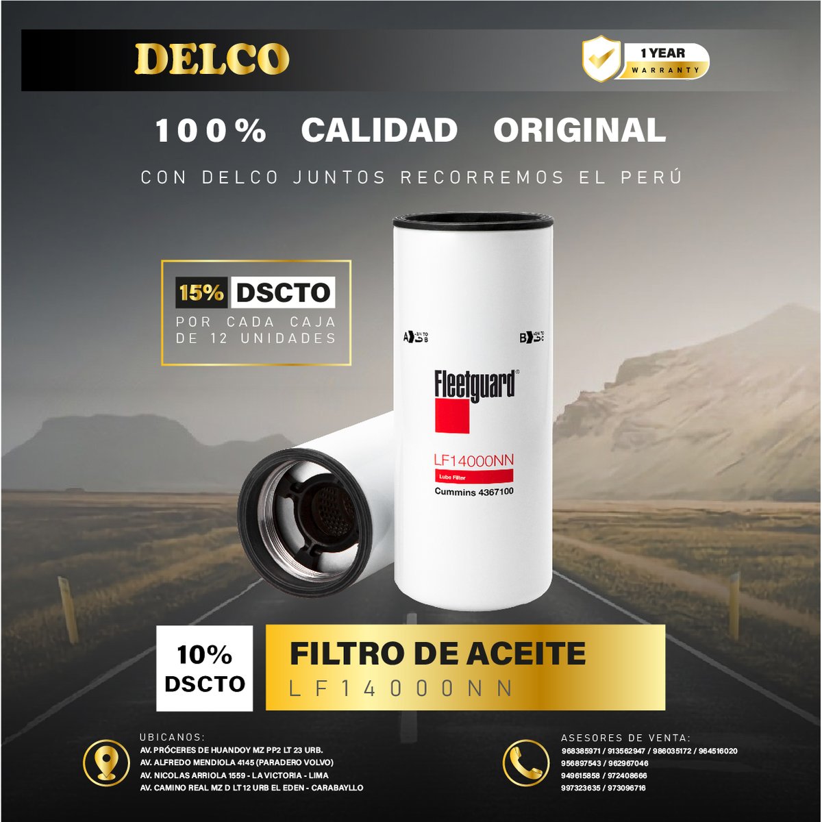 delco_srl's tweet photo. 🚨Atención Nuevo Stock de Productos!🚨
🔔Solo por este mes de JULIO llévate un 15% DSCTO por cada caja de 12  UNI🔔 https://t.co/IS9r4mVwkx